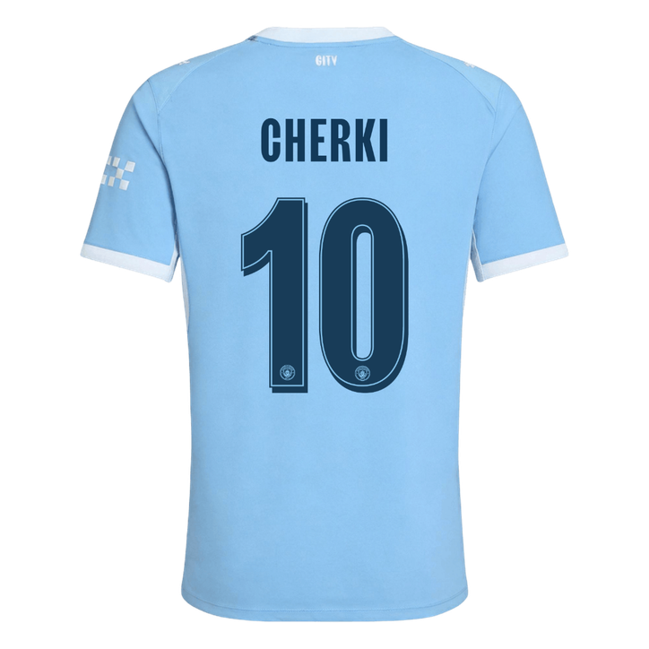 Μάντσεστερ Σίτι φανέλα Εντός 2026/27 CHERKI #10 - Αγωνιστική Έκδοση - UCL