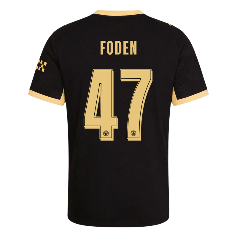 Μάντσεστερ Σίτι φανέλα Εκτός 2026/27 FODEN #47 - Αγωνιστική Έκδοση - UCL