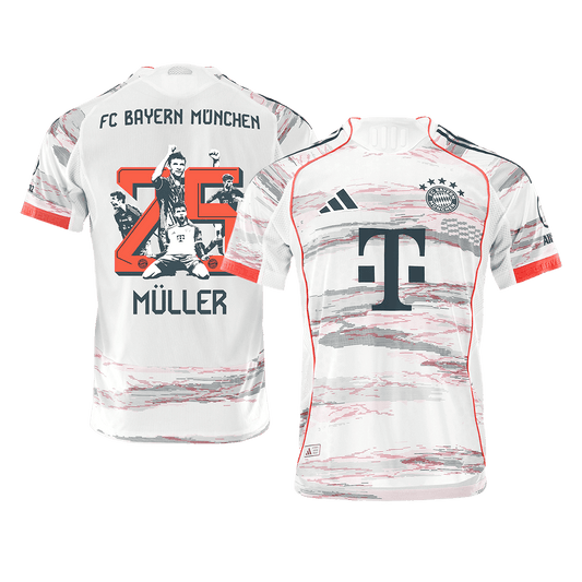 Μπάγερν Μονάχου φανέλα Εκτός 2025/26 MÜLLER Special #25 - Match Version