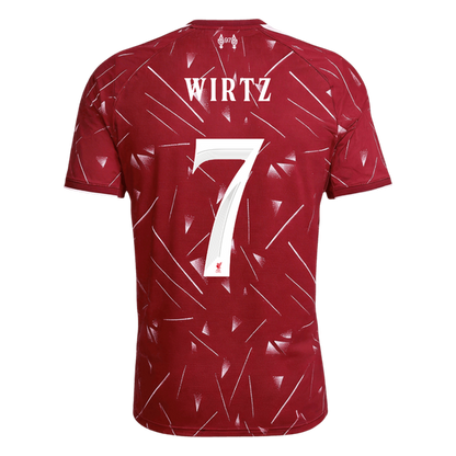 Λίβερπουλ φανέλα Εντός 2026/27 WIRTZ #7 - Αγωνιστική Έκδοση - UCL