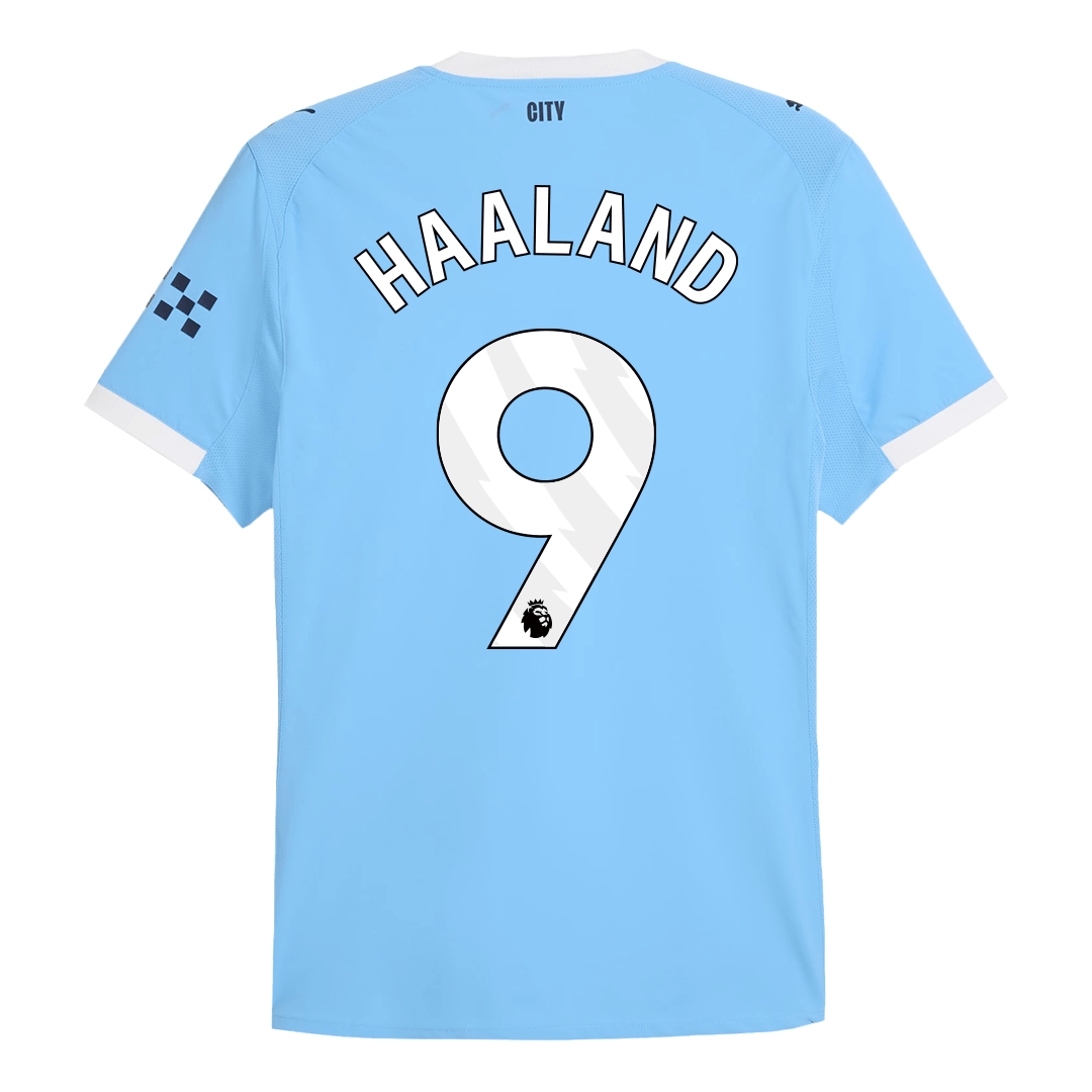 Μάντσεστερ Σίτι φανέλα Εντός 2025/26 HAALAND #9 - Match Version