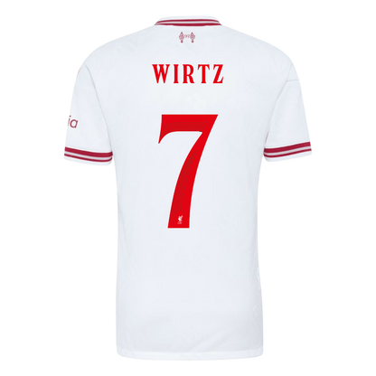 Λίβερπουλ φανέλα Εκτός 2026/27 WIRTZ #7 - Αγωνιστική Έκδοση - UCL