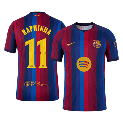 Μπαρτσελόνα φανέλα Εντός 2026/27 RAPHINHA #11 - Match Version - UCL
