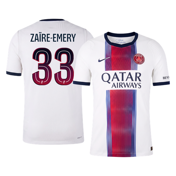 PSG φανέλα Εκτός 2026/27 ZAÏRE-EMERY #33 - Αγωνιστική Έκδοση