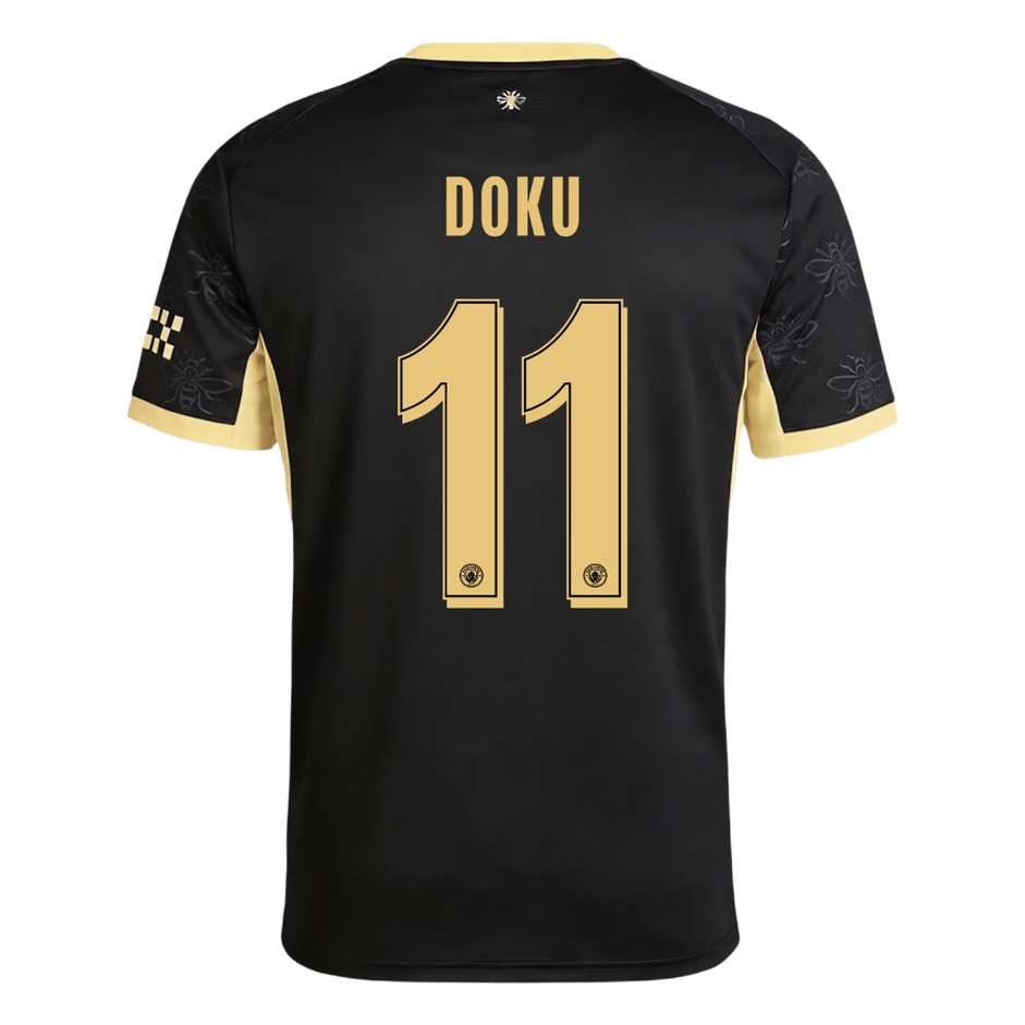 Μάντσεστερ Σίτι φανέλα Εκτός 2026/27 DOKU #11 - UCL