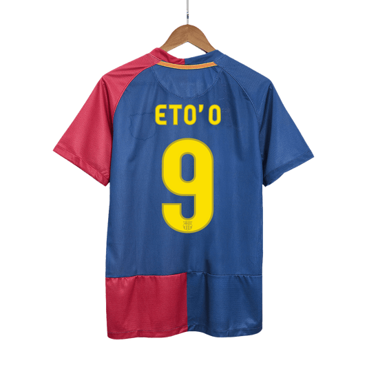 Μπαρτσελόνα Ρετρό φανέλα Εντός 2008/09 ETO'O #9