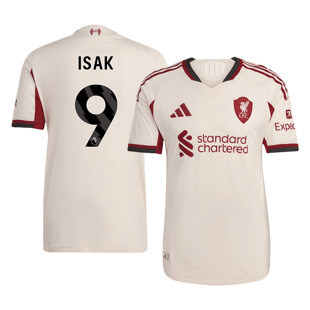 Λίβερπουλ φανέλα Εκτός 2025/26 ISAK ##9 - Match Version