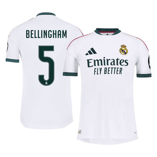 Ρεάλ Μαδρίτης φανέλα Εντός 2026/27 BELLINGHAM #5 - Αγωνιστική Έκδοση