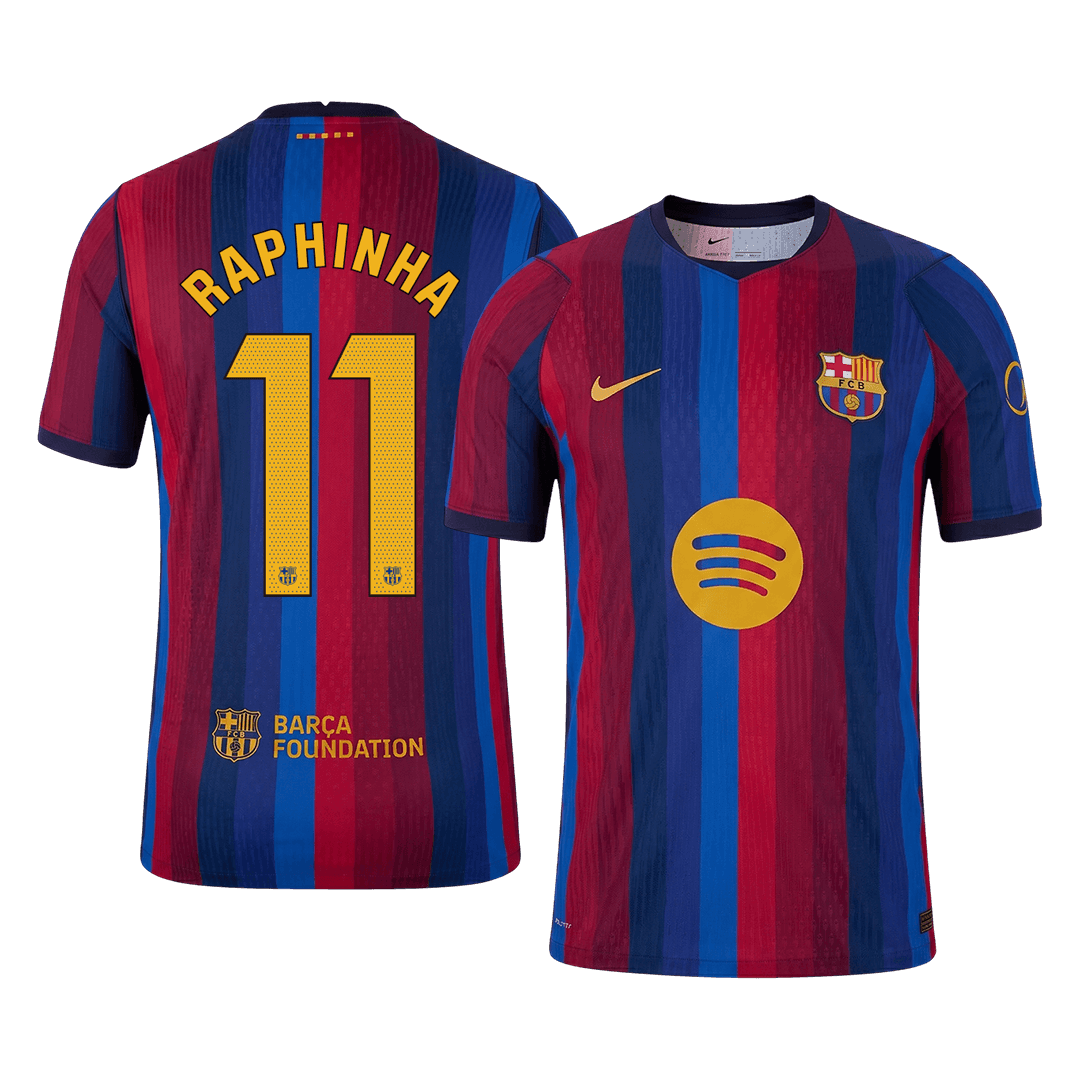 Μπαρτσελόνα φανέλα Εντός 2026/27 RAPHINHA #11 - Match Version