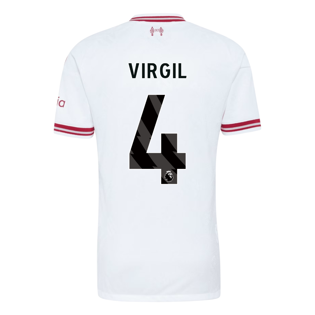 Λίβερπουλ φανέλα Εκτός 2026/27 VIRGIL #4 - Αγωνιστική Έκδοση