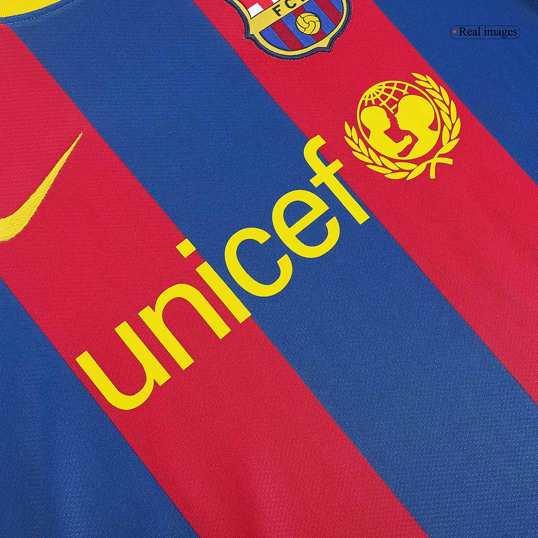 Μπαρτσελόνα Ρετρό φανέλα Εντός 2010/11 XAVI #6